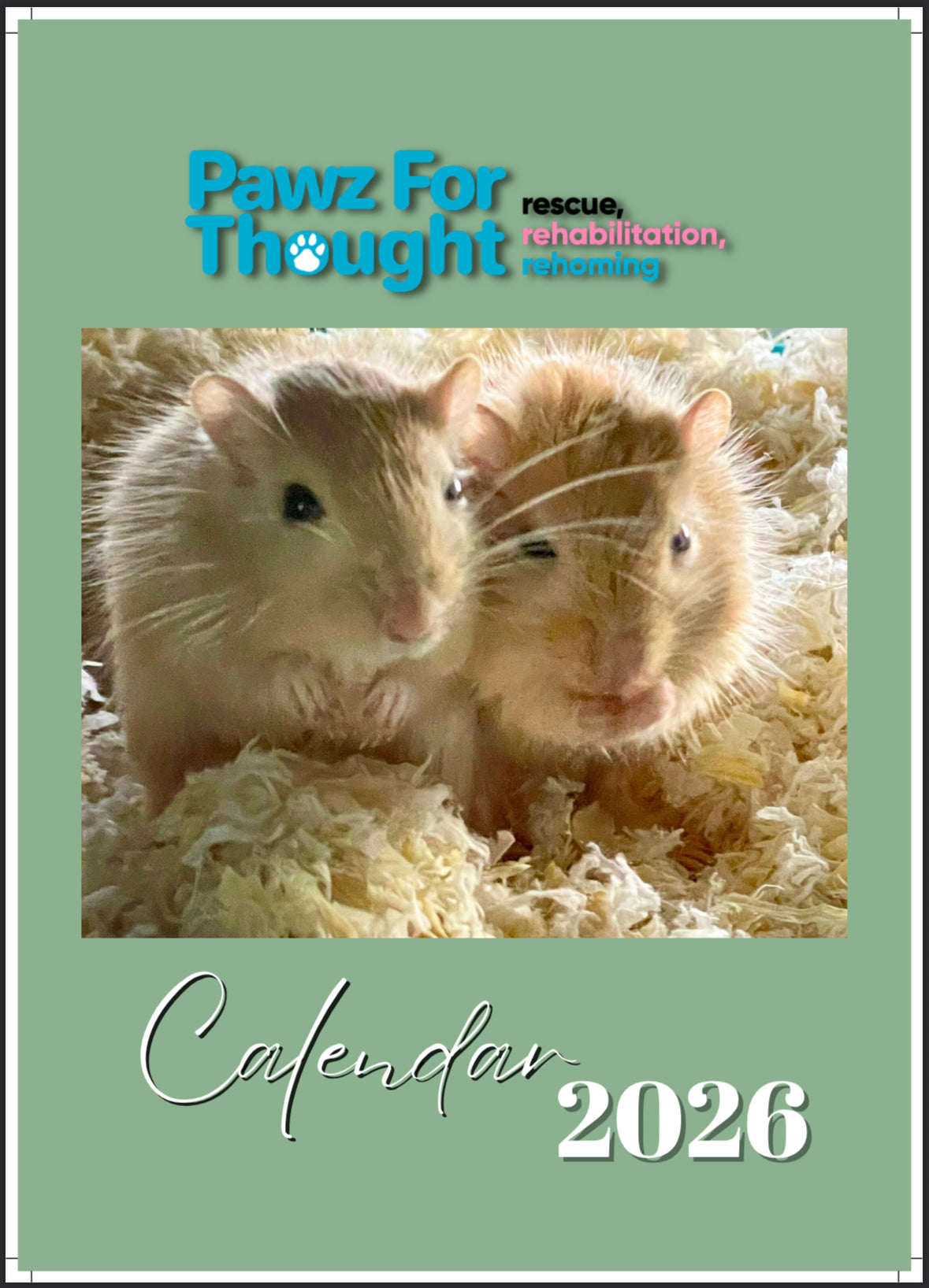 Pawz For Thought Calendar 2026