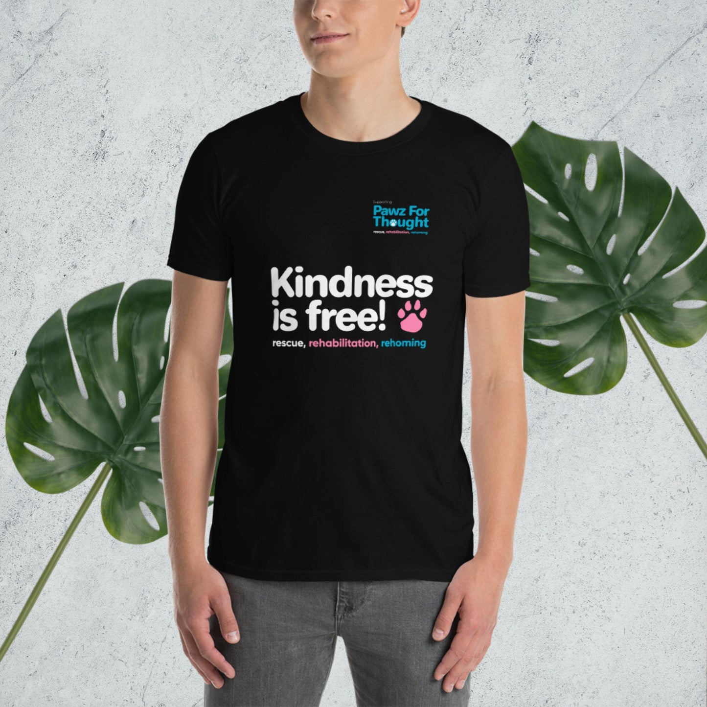 Kindness is free Short-Sleeve Unisex T-Shirt