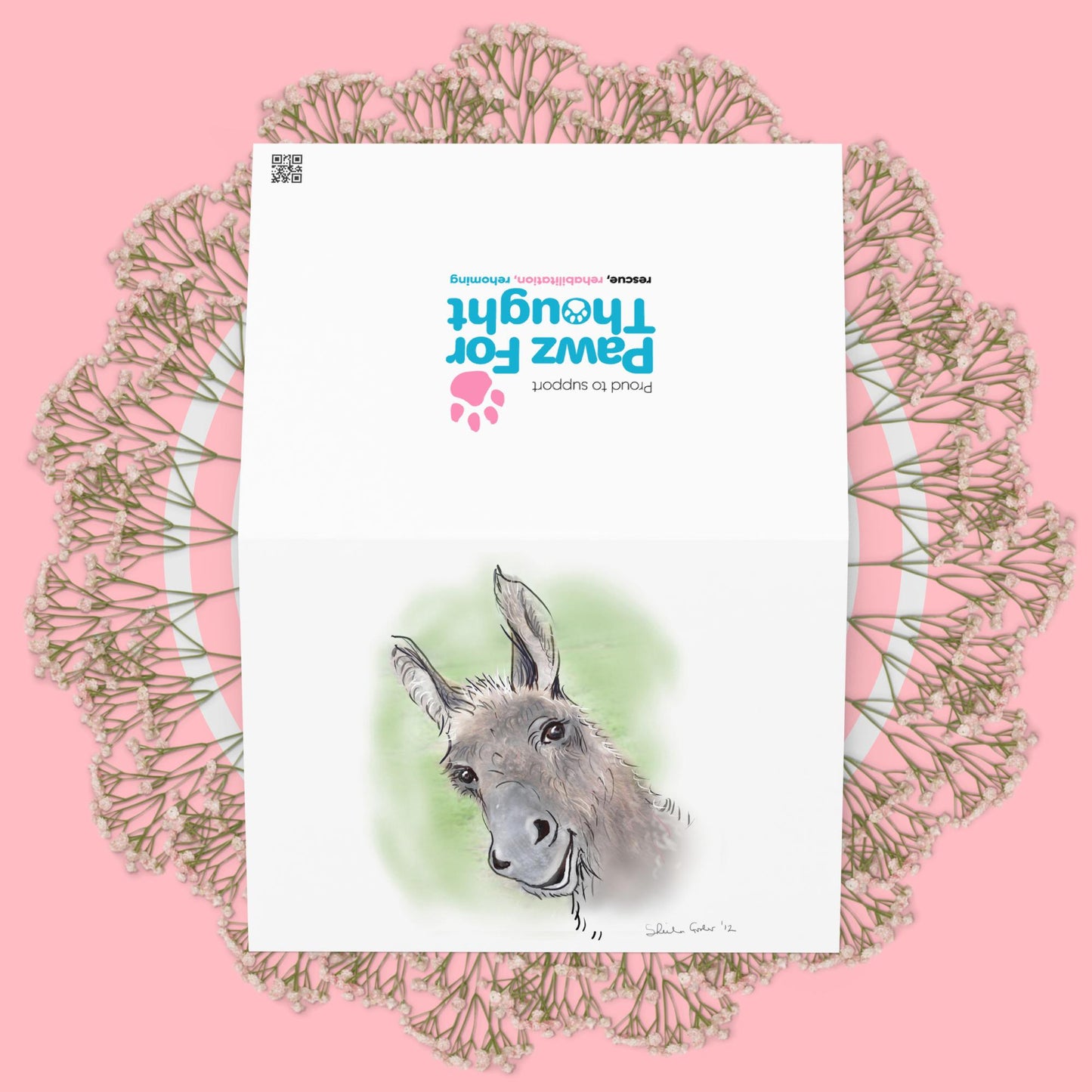 Donkey Greeting card