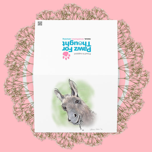 Donkey Greeting card