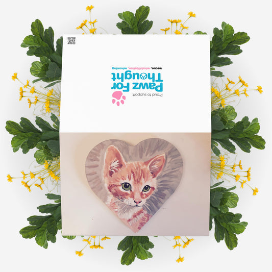 Kitty Greeting card