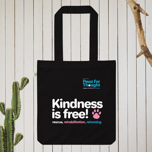 Organic fashion tote bag