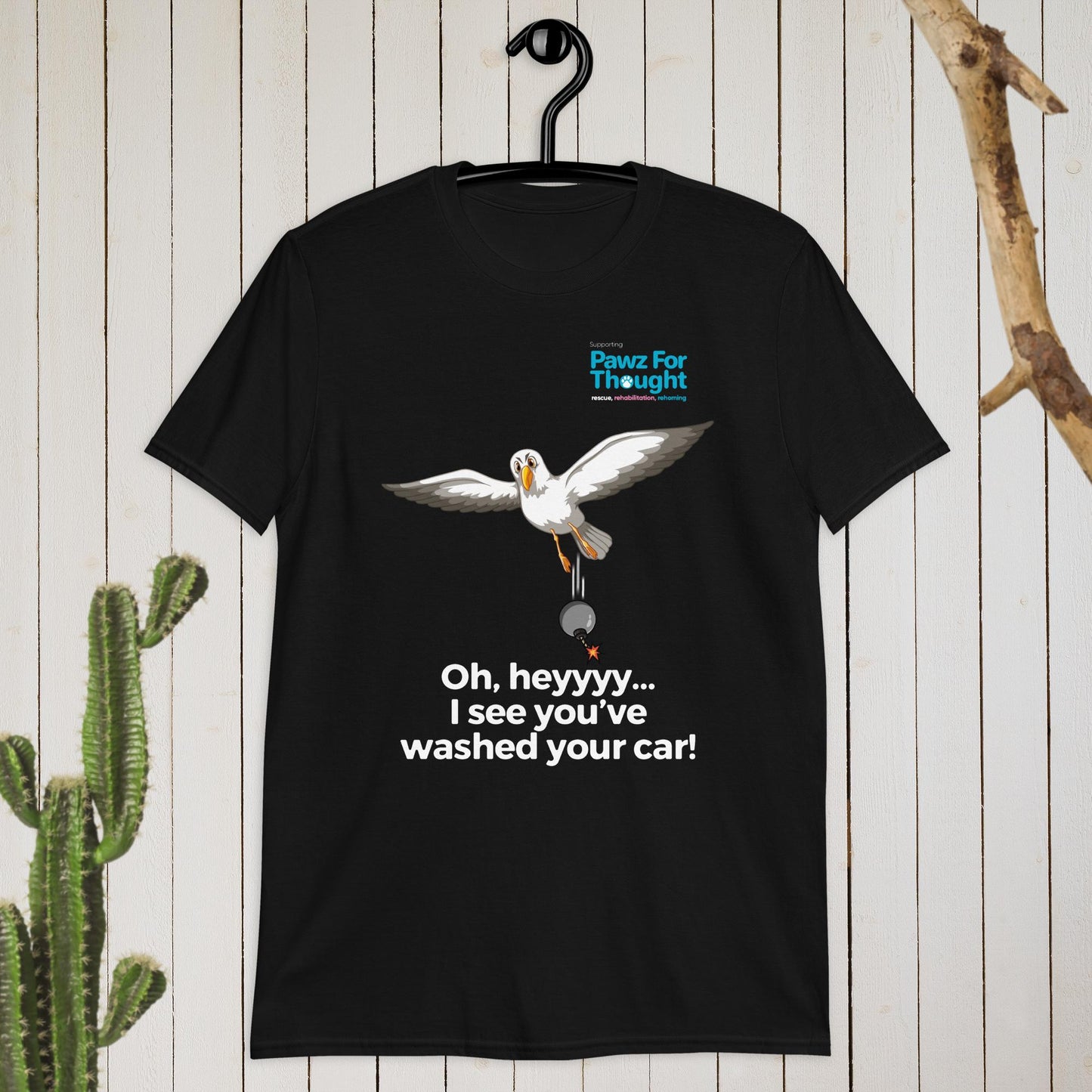 Seagull fly by ! Short-Sleeve Unisex T-Shirt